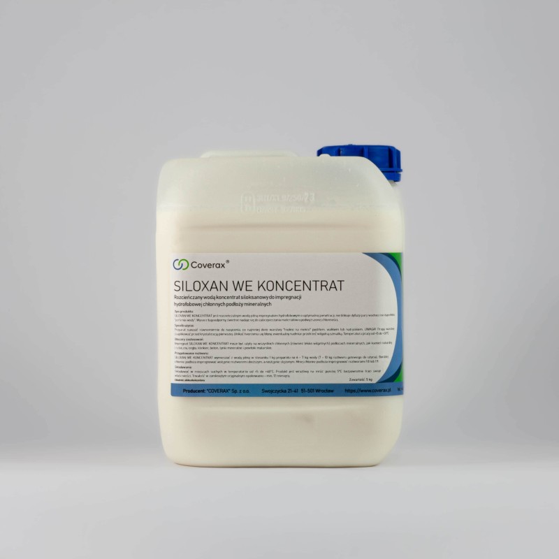 Siloxan WE Koncentrat - wodny system antygraffiti - opakowanie 5 kg